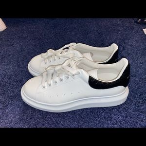 Alexander Mcqueen Black SnakeSkin